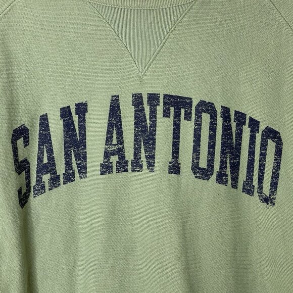 Champion Large Sweatshirt Reverse Weave San Antonio Vintage Crew Neck Unisex - Picture 3 of 10